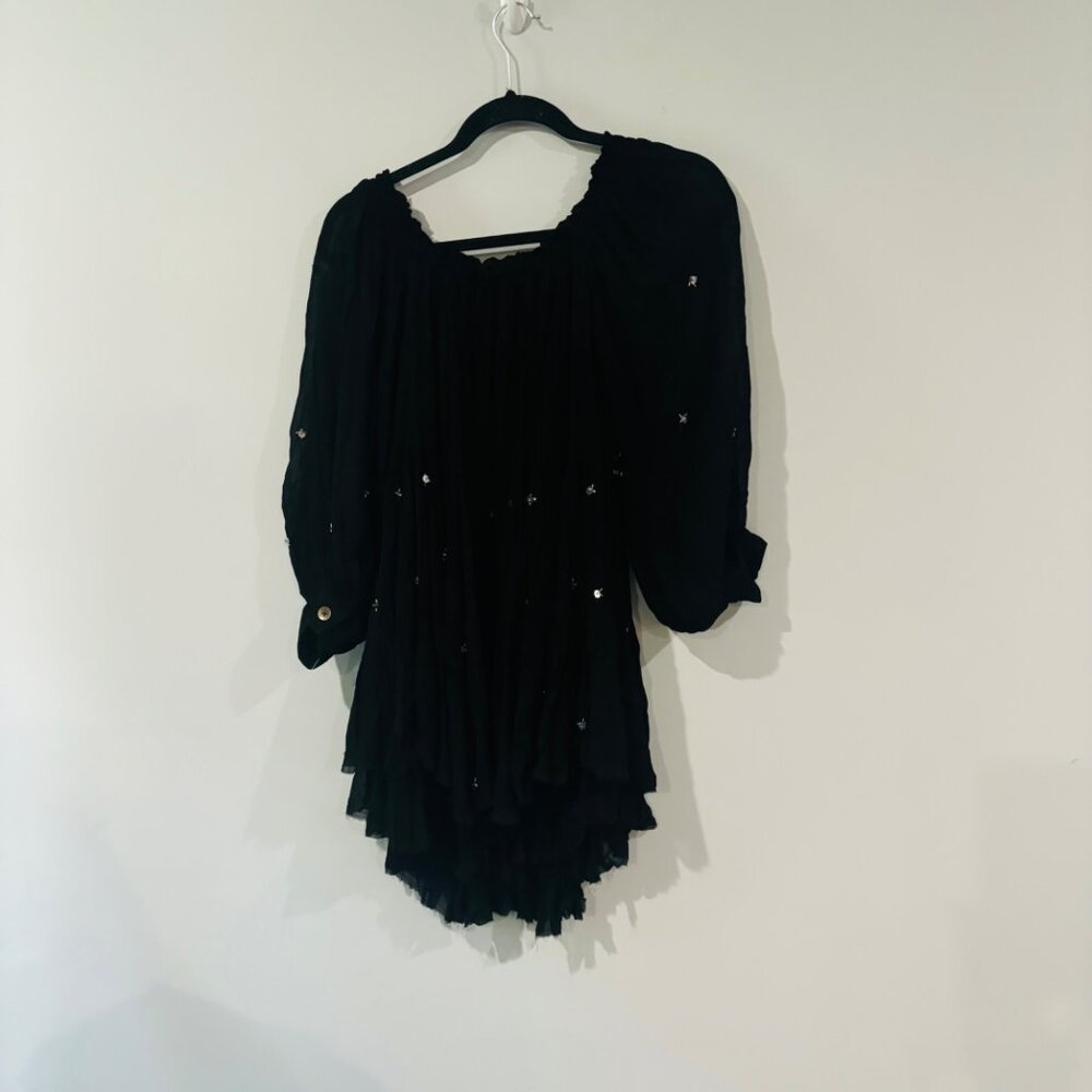 Free People Bali Moon Gleam Mini Dress Size XS - Picture 5 of 9